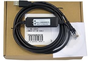 TCSMCNAM3M002P Compatible Inverter Servo Debugging Communication Download Cable Dual Chip Design Industrial Grade 3 Meters