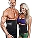 GIRL MELODY Waist Trimmer for Men & Women Premium Stomach Wrap Slim Sweat Sport Belt Waist Trainer(（Black) 41