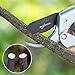 vilapur Pruning Shears,8 Inch Professional Pulley Shears SK-5 Steel Blade Sharp Anvil Hand Pruner with Safety Lock Less Effort Garden Tree Clippers