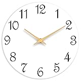 Roymnie Wall Clock, 8 Inch Modern Wall Clocks