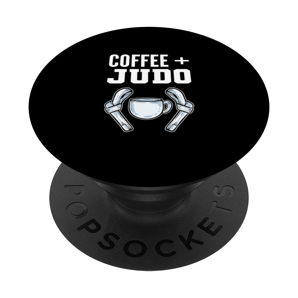 Coffee + Judo Martial Artist PopSockets Swappable PopGrip