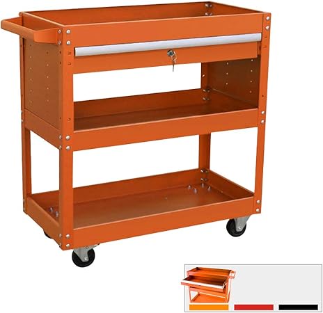 Amazon Com Commercial Residential Heavy Duty Rolling Tool Cart