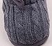 DZT1968® Baby Girl Soft Sole Anti Slip Prewalker Shoes Snow Boots Socks With Bowknot (3~6 Months, Gray)