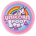 OIG Brands Unicorn Slime for Girls and Boys - 12 Pack Goody Bag Filler, Birthday Gifts for Kids Non-Toxic (Unicorn Poop)