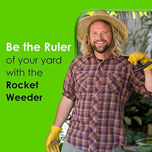 Yard Butler Rocket Weeder dandelion extractor handheld weed removal tool for pulling weeds by