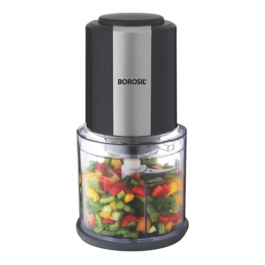 Borosil Chef Delite BCH20DBB21 300-Watt Chopper (Black)