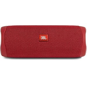 JBL FLIP 5, Waterproof Portable Bluetooth Speaker, Red (New Model)