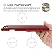 elago iPhone 8 Plus/iPhone 7 Plus Case [Slim Fit 2][Red] - [Light][Minimalistic][True Fit]