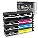 GPC Image Remanufactured Ink Cartridge Replacement for HP 970XL 971XL HP 970 XL 971 XL to use with Officejet Pro X476dw X576dw X476dn X451dw X551dw X451dn Printer (Black Cyan Magenta Yellow, 4-Pack)