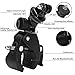 VVHOOY Motorcycle Bike Handlebar Mount Camera Clamp Mount Bracket 360 Rotation Action Camera Holder Compatible with Insta360/GoPro Hero 11/10/9/8/7/6/5/4 /AKASO/Osmo Action Cameras