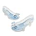 Disney Store Deluxe Cinderella Light Up Shoes Glass Slippers Toddler