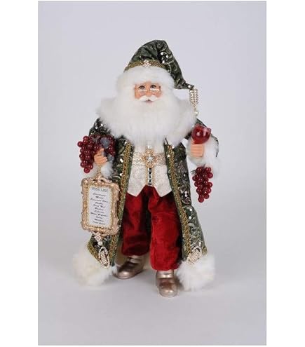 karen didion トレインサンタ Amazon.com: Karen Didion Originals Train Santa Figurine, 17 Inches