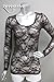 Zenana Floral Lace Long Sleeve Sheer Top