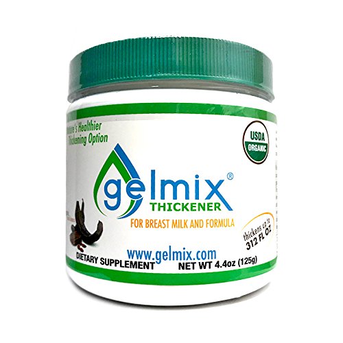 Gelmix Infant Thickener for Breast Milk & Formula, 4.4 oz Jar