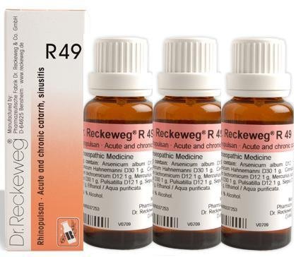 Dr.Reckeweg Germany R49 Sinus Drops Pack Of 3