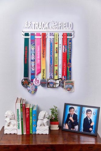 image for Fearless Sports Track and Field Sports Medal Display Hangers Over 33 D