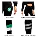 Ultra Game NBA Chicago Bulls Womens Leggings Perimeter Fitness Sport Yoga Pants, Black, Medium