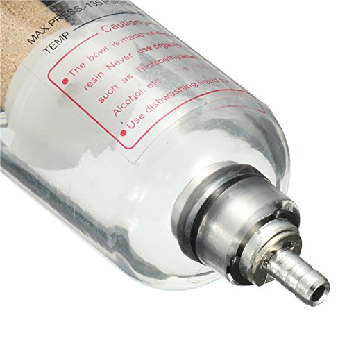 SENREAL 1/4 inch Air Compressor Regulator Pressure Gauge Moisture Filter Device - Thumbnail 6