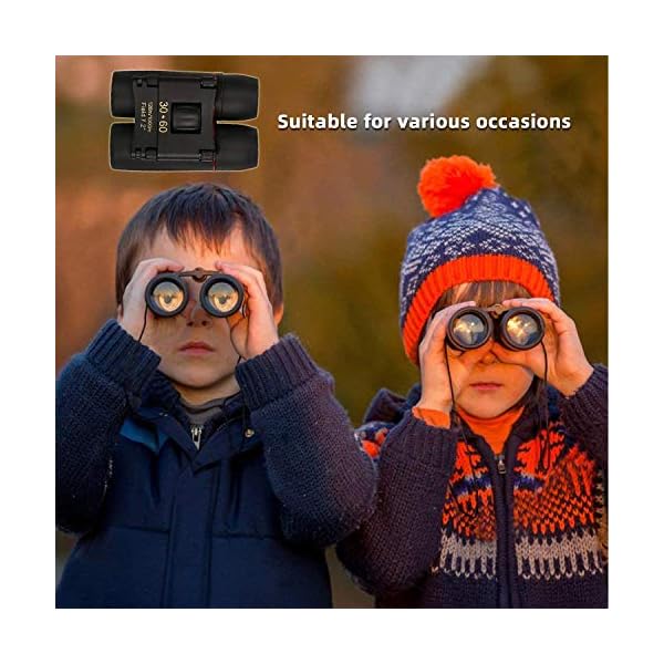 Fernglas für Erwachsene und Kinder, Fernglas mit Nachsicht, faltbares langlebiges Teleskop für Vogelbeobachtung… – Bild 8