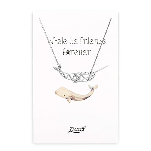 Amazoncom Filluck Whale Necklace Gift Hollow Animal