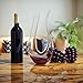Wine Decanter U-Shaped Horn Design Fine Occasion 1750ML Hand Made Crystal Wine Aerator with Dual Head