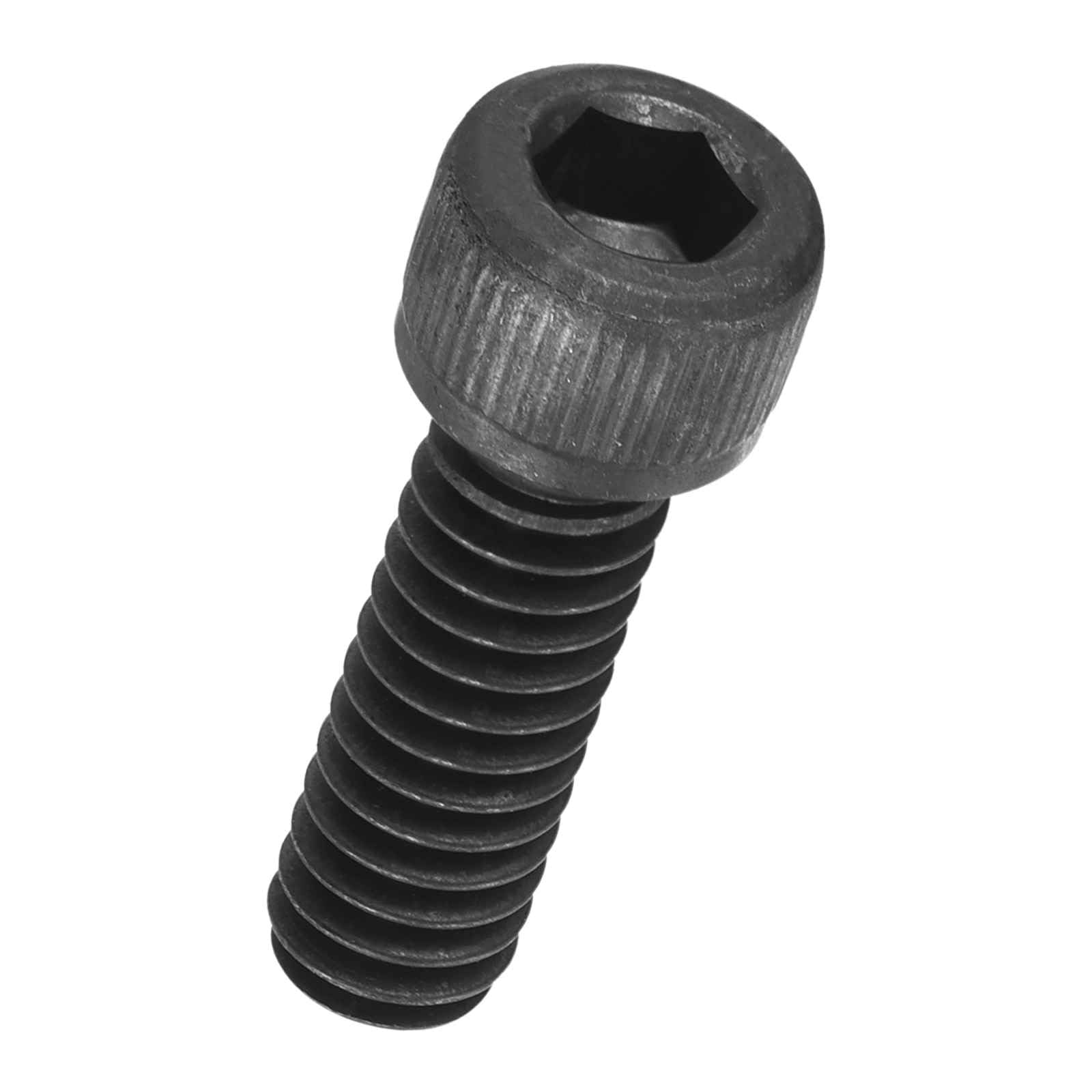 Kozelo 25pcs Socket Head Cap Screws - [1/4"-20 x 3/4"] Alloy Steel Black Oxide Grade 12.9 Internal Hex Screw for 3D Printer Furniture Industrial Use, Black