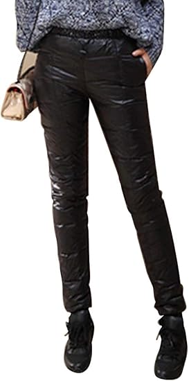 Amazon ダウンパンツ レディース 迷彩柄 ロングパンツ スキニーパンツ 長ズボン アウトドア パンツ 防寒パンツ ボトムス 軽量 着痩せ おしゃれ ロングパンツ 通販