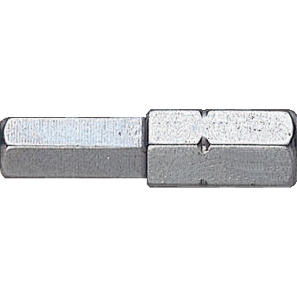 Bahco 59S/H10 Bits for Hex Head Screws, Grey, 25 mm, Set of 5 Pieces