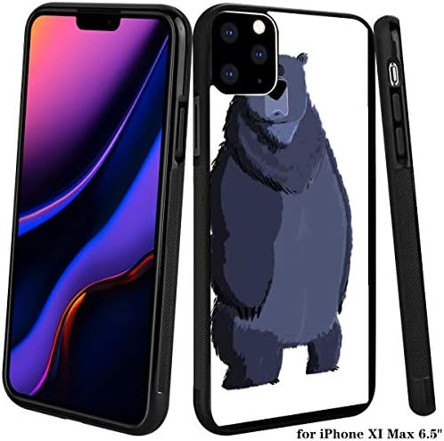 Case for iPhone 11 Pro Max 6.5 Inch, Case with Tire Pattern Slim Bear