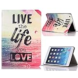 Sannysis Leather Case For iPad Mini 1 2 3 Retina (Life You Love)
