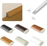 Virtual Plastics uPVC Quadrant Trim 13mm White 5 Pack 2 Metre Window Tile view 3