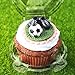 Green Direct Jumbo Muffin/Cupcake Boxes Single Compartment Stackable Cupcake Carrier - Plastic Dome Holder - Clear Containers BPA Free Pack of 50