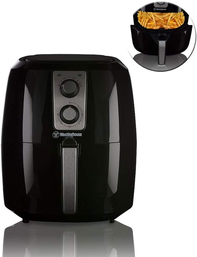 Westinghouse 5.2L 1800W OptiFry Air Fryer Black Frying Pans Amazon
