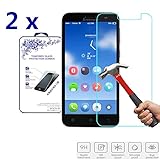 2x For Lenovo Golden Warrior A8 A806 Nacodex Premium Tempered Glass Screen Protector