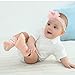 fleemmin Unisex Baby Socks-Cute Infant Non-Slip Cotton Socks with Grip-Crew Socks for Baby Toddler Kids-12-36 Months