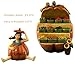 Pretmanns Fairy Garden Accessories Kit – Miniature Garden Fairy, Vegetable Stand (5”High), Scarecrow & Vegetable Collections – Colorful 5 Piece Fairy Garden Set