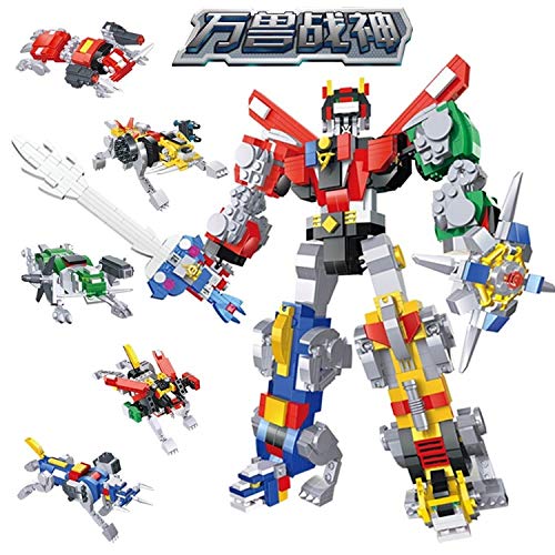 Keu 20 Blocks 1294 Pcs Compatible Legoed Ideas Voltron Force