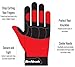 RevHeads MECHANIC GLOVES For Working On Cars - Work Safety Gloves Protect Fingers And Hands - Large Size Fits Most Men, 1 Pair