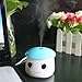 Liroyal Sauna Boy Portable Mini Office Bedroom Humidifier USB Powered (Blue)