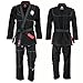 Verus Ultra Light Version with Preshrunk Fabric “Spartacus” BJJ JIU Jitsu GI (Black, A3)