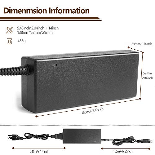 image for TAIFU 4-Pin 12V 8.33A - 9A AC Adapter Replacement for Synology Disk St