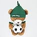 Gund Baby Teddy Bear and Rattle, Little Kicker Soccer