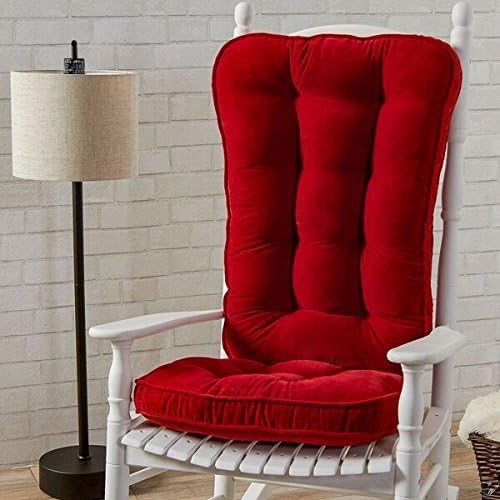 red nursery chair