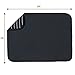 S&T INC. Absorbent, Reversible XL Microfiber Dish Drying Mat for Kitchen, 18 Inch x 24 Inch, Black and White Stripe