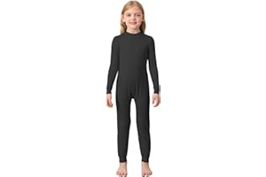 EEOST Adaptive Clothing for Special Needs Kids - Anti-Strip Zip Back Jumpsuit for Autism, Long Sleeve & Leg