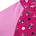 TFJH E Girls Swimsuit UPF 50+ UV One Piece Ladybug Polka Dot Print 104/110