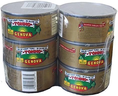 Amazon Tonno Genova マグロオリーブオイル漬け 1 1g 198gx6缶 まぐろ Kirkland カークランド 魚介の缶詰 瓶詰 通販
