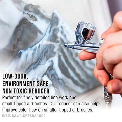 U.S. Art Supply 16Ounce Pint Airbrush Thinner for Reducing Airbrush