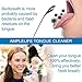 Tongue Cleaner Set for Fresh Breath - 2 Pieces Stainless Steel Tongue Scraper for Oral Hygiene Care and Cure Bad Breath with 3 Pieces Scraper Cleaning Tablet