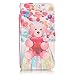Galaxy S7 Edge Case, Firefish [Kickstand] Design [Card/Cash Slots] Premium PU Leather Wallet Flip Cover with Wrist Strap for Samsung Galaxy S7 Edge-Bear